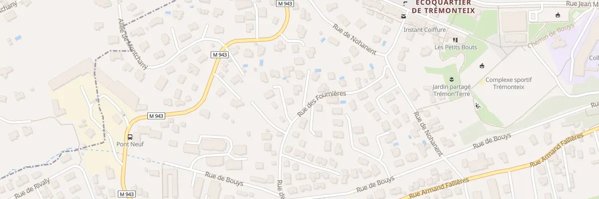 Plan du 27 Rue des Fournieres à Clermont-Ferrand