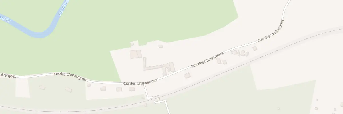 Plan du 785 Rue des Chalvergnes à Mouroux