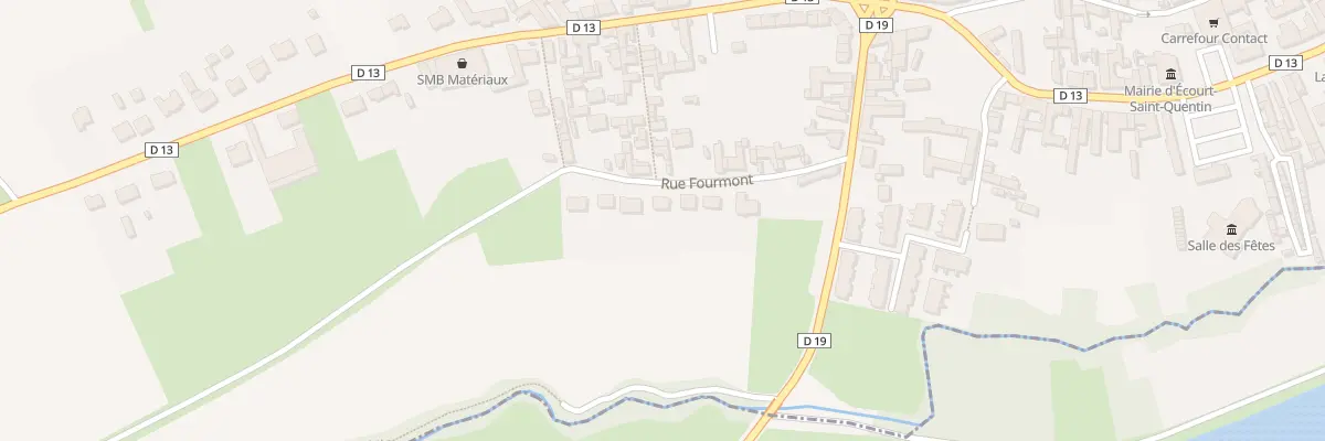 Plan du 10 Rue Fourmont à Écourt-Saint-Quentin