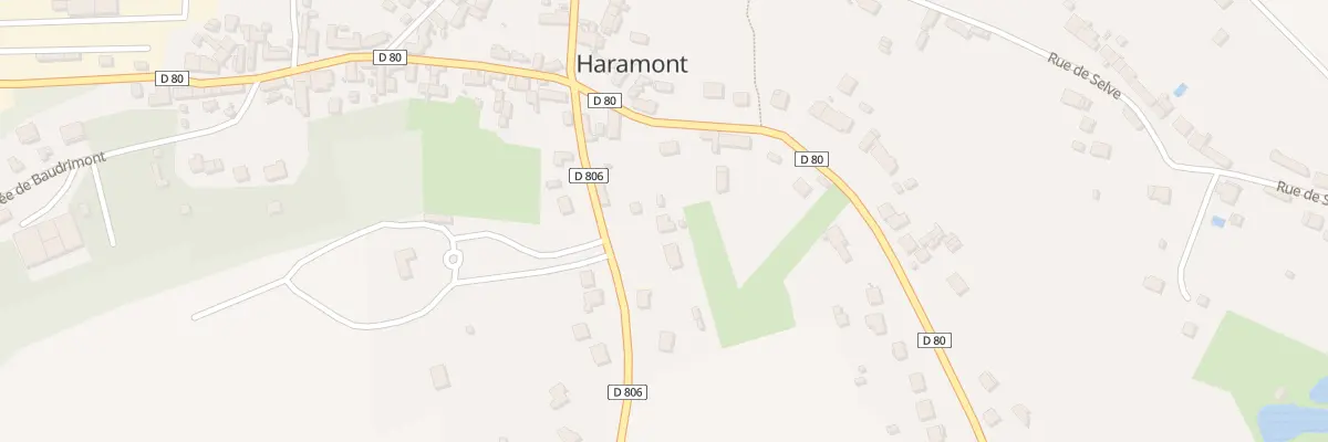 Plan du 3 Rte de Largny à Haramont