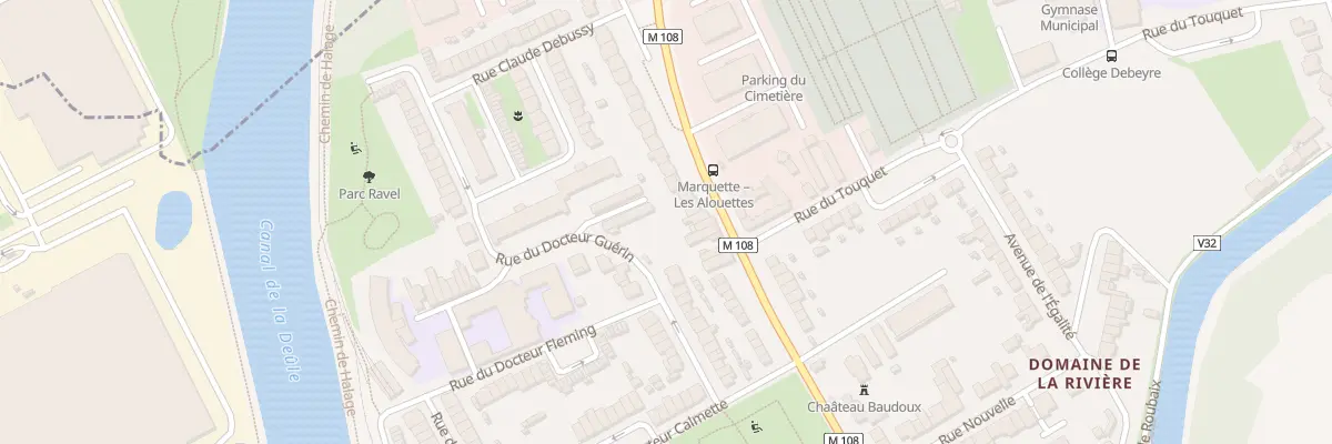 Plan du 47 Rue de Wambrechies à Marquette-lez-Lille