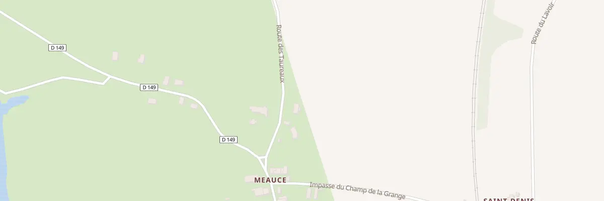 Plan du 9002 Meauce à Saincaize-Meauce