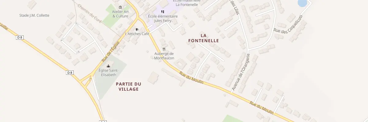 Plan du 17 Rue du Moulin à Attiches