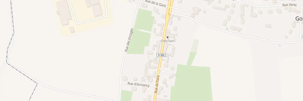 Plan du 144 Rue de Paris à Golancourt