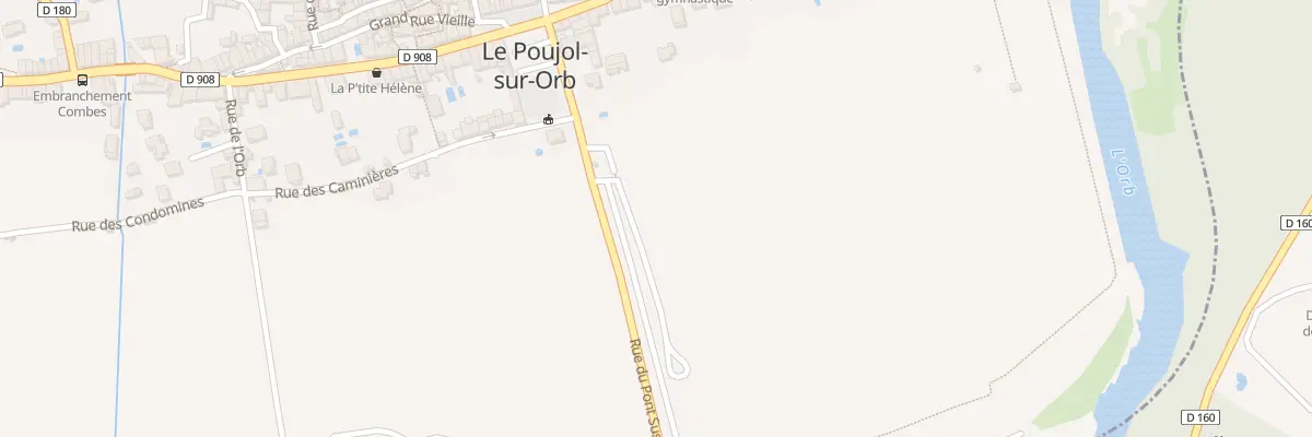 Plan du 3 Rue du Pont Suspendu au Poujol-sur-Orb