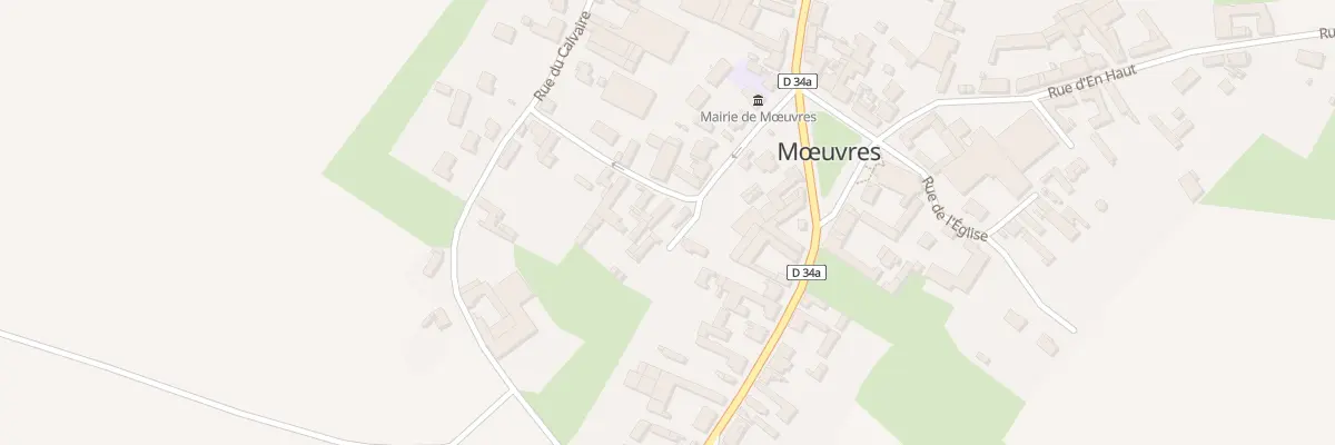 Plan du 7 Ptr La Petite Rue à Mœuvres