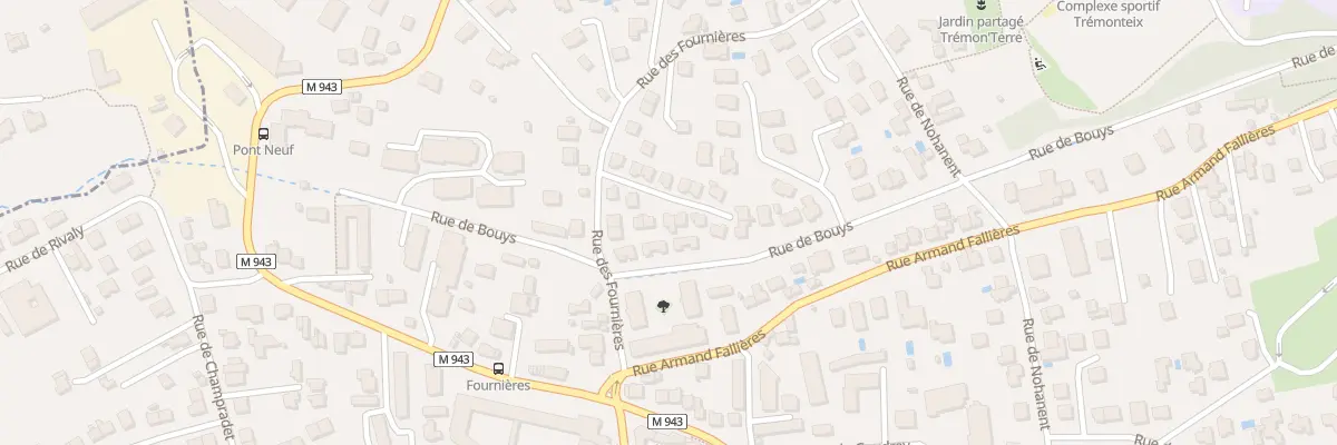 Plan du 13 Imp des Fournieres à Clermont-Ferrand