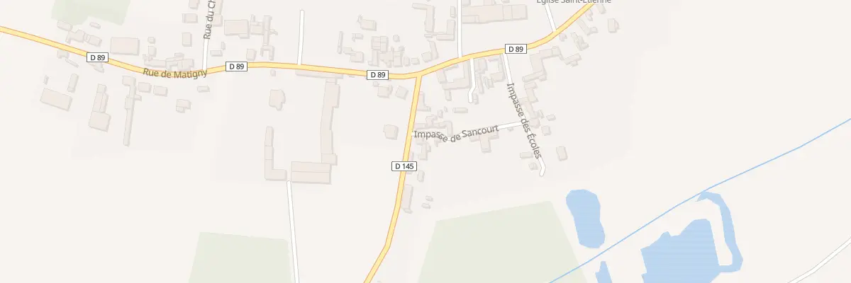 Plan du 5 Rue de Sancourt à Douilly