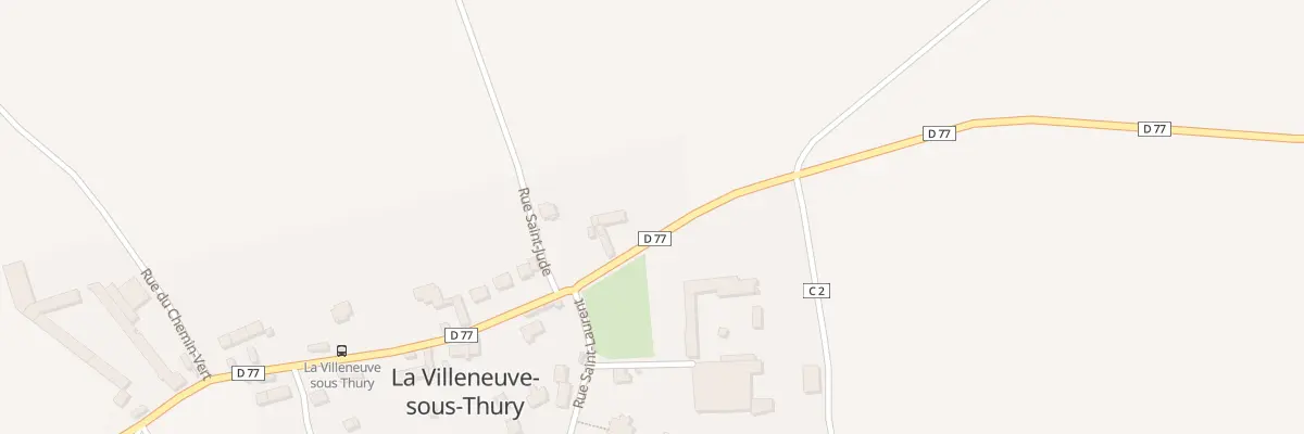Plan du 8 Rue du Valois à La Villeneuve-sous-Thury
