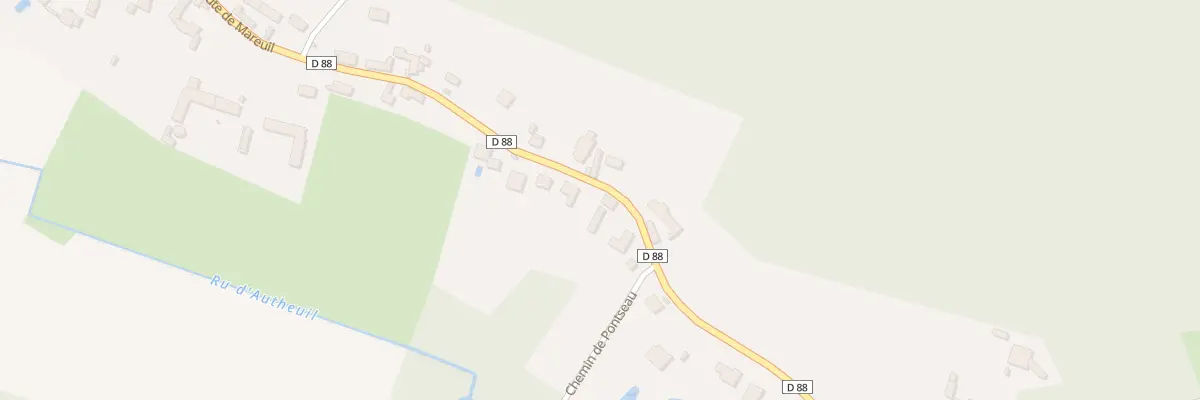 Plan du 32B Rte de Mareuil à Autheuil-en-Valois