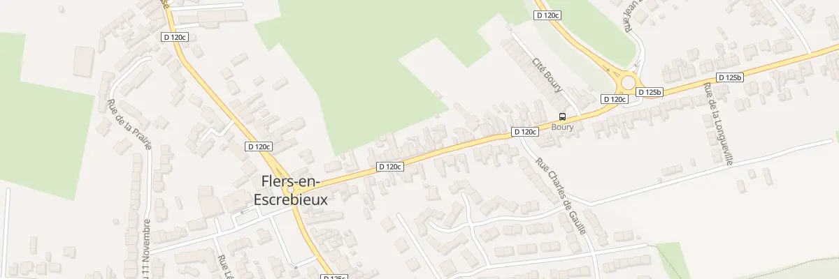Plan du 17 Rue du Marechal de Lattre à Flers-en-Escrebieux