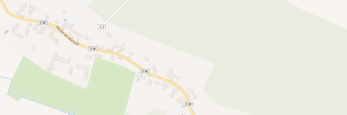 Plan du 25 Rte de Mareuil à Autheuil-en-Valois