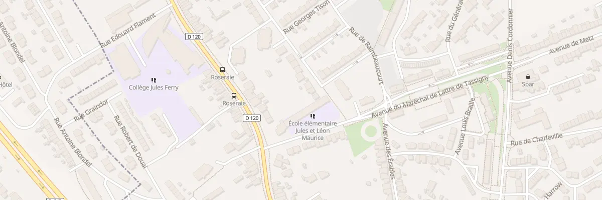 Plan du 59 Rue de Lauwin Planque à Douai