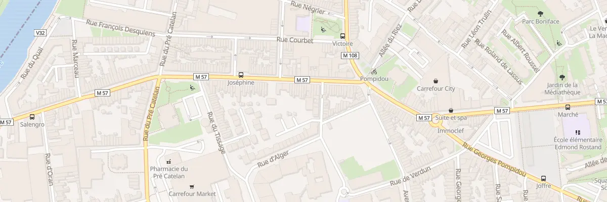 Plan du 37 Rue Roger Salengro à La Madeleine