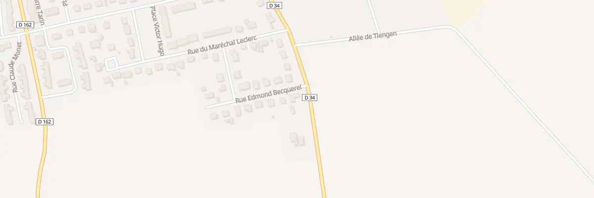 Plan du 1 Rue Edmond Becquerel à Courtenay