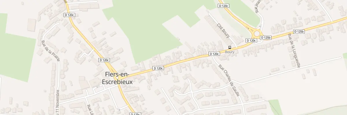 Plan du 19 Rue du Marechal de Lattre à Flers-en-Escrebieux