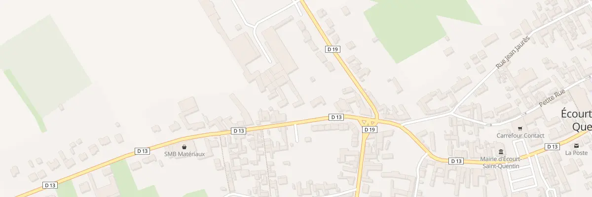 Plan du 9 Rue du Faubourg à Écourt-Saint-Quentin