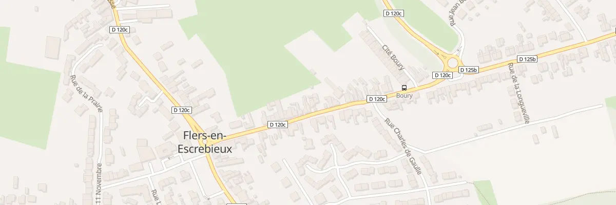 Plan du 21 Rue du Marechal de Lattre à Flers-en-Escrebieux