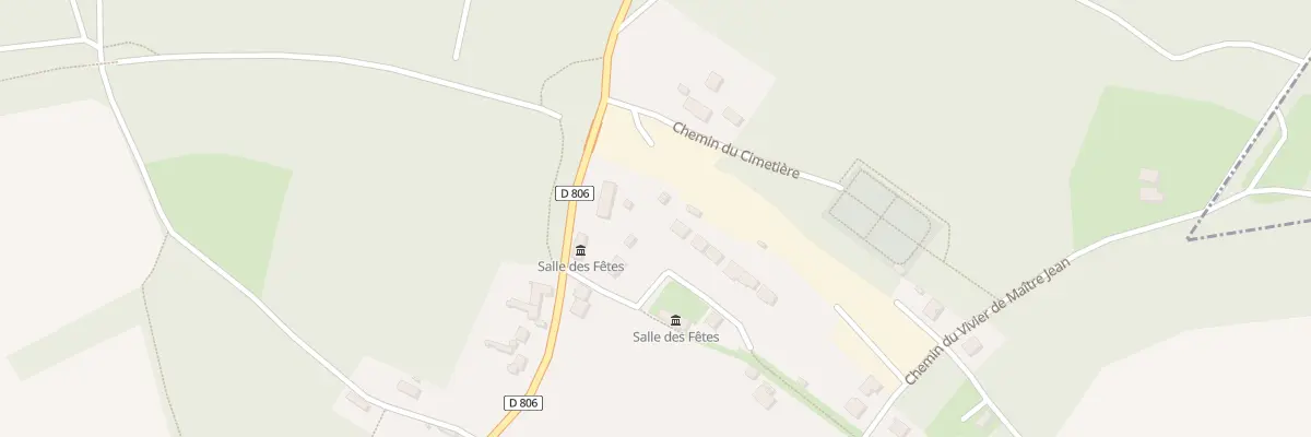 Plan du 3B Pl des Fêtes à Haramont