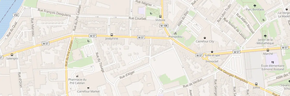 Plan du 31 Rue Roger Salengro à La Madeleine