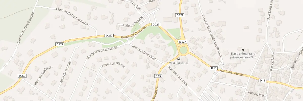Plan du 6 Rue Mont Oriol à Châtel-Guyon