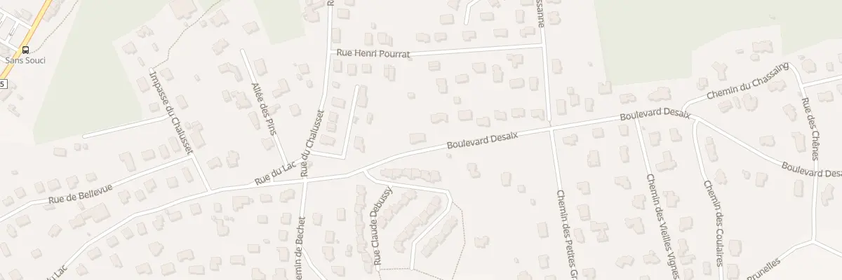 Plan du 7 Bd Desaix à Châtel-Guyon
