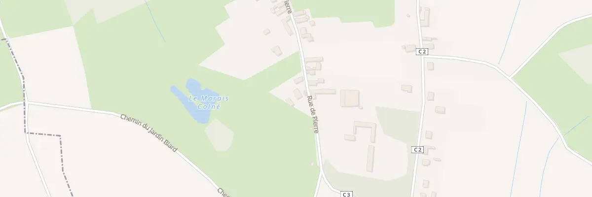 Plan du 344 Rue de Pierre à Béhéricourt
