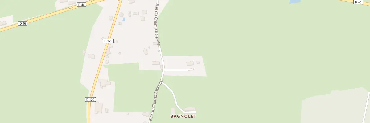 Plan du 7 Rue du Champ Bagnolet à Voussac