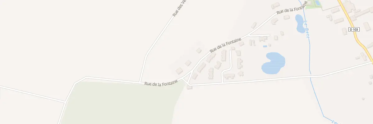 Plan du 30 Rue de la Fontaine à Domats