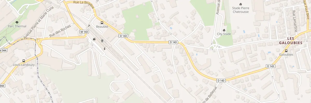 Plan du 101 Bd Gambetta à Chamalières
