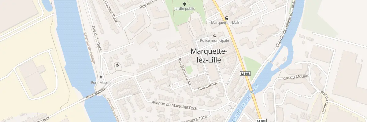 Plan du 13T Rue Martyrs de Resistance à Marquette-lez-Lille