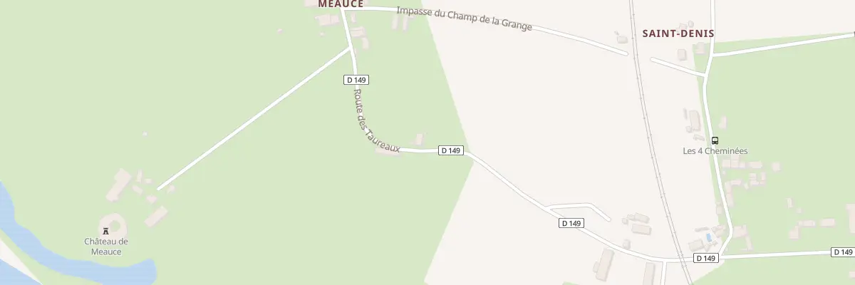 Plan du 52 Meauce à Saincaize-Meauce
