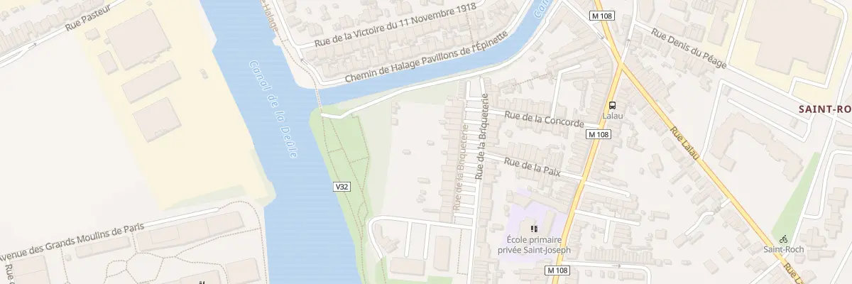 Plan du 51 Rue de la Briqueterie à Marquette-lez-Lille