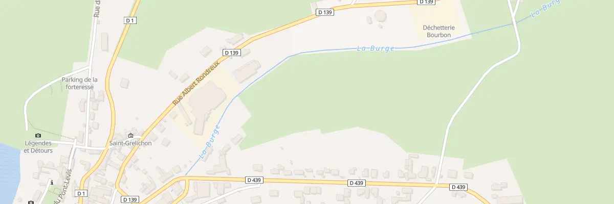 Plan du 2B Bd des Mouillères à Bourbon-l’Archambault
