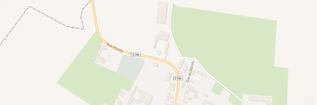 Plan du 6 Rue d’Inchy à Mœuvres