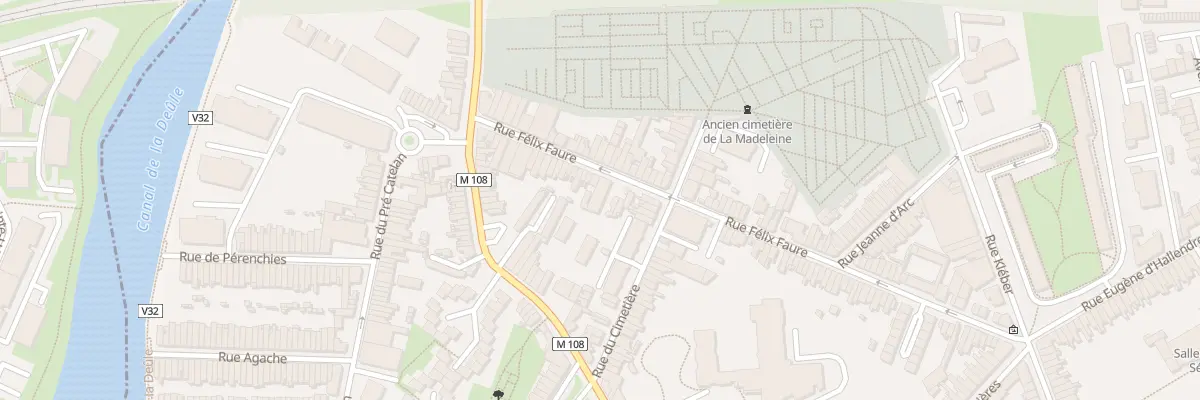 Plan du 112 Rue Félix Faure à La Madeleine