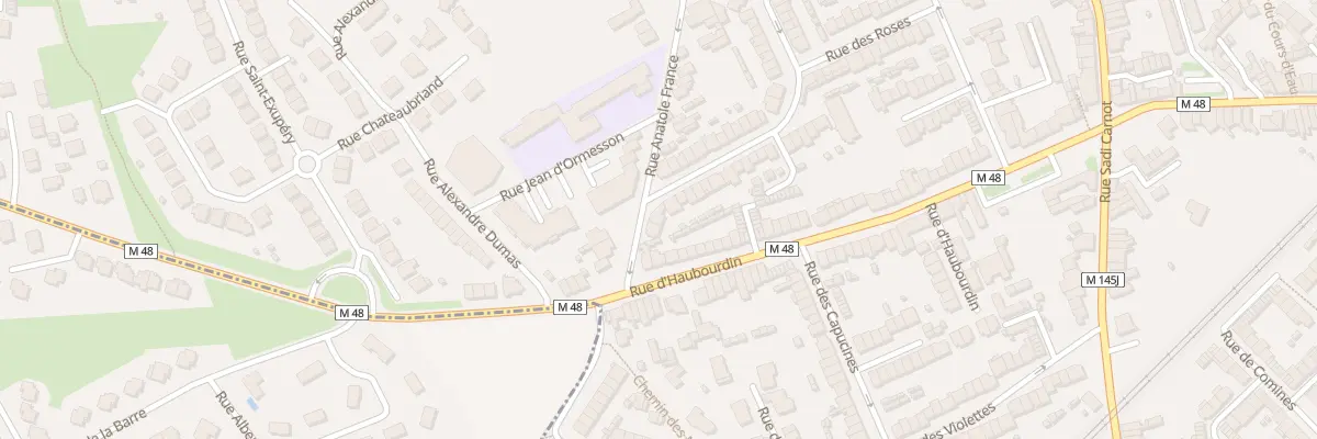 Plan du 211 Rue Anatole France à Faches-Thumesnil