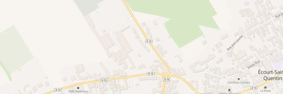 Plan du 10 Rte de Lécluse à Écourt-Saint-Quentin