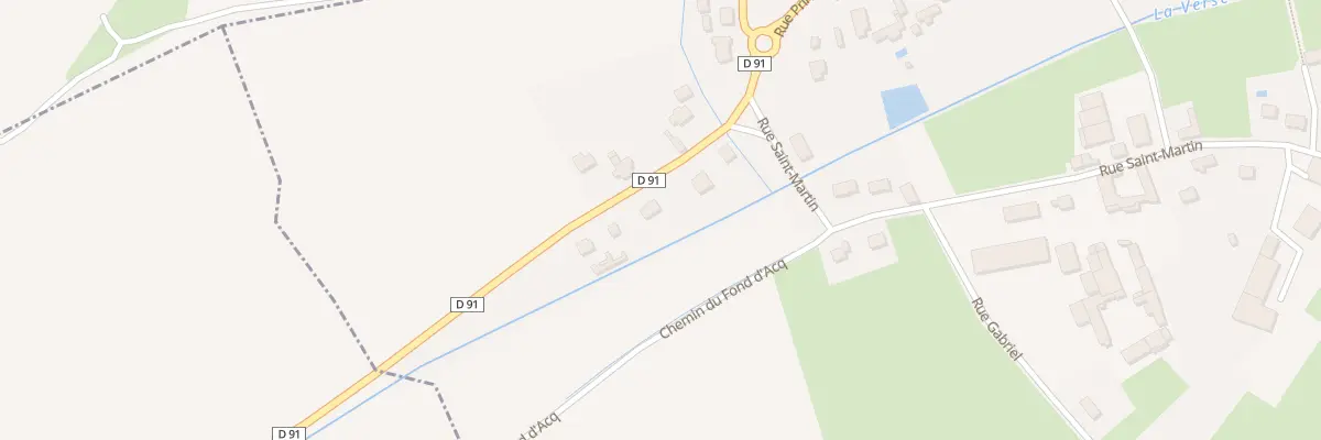 Plan du 427 Rue Principale à Berlancourt
