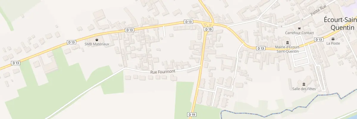 Plan du 3 Rue Fourmont à Écourt-Saint-Quentin