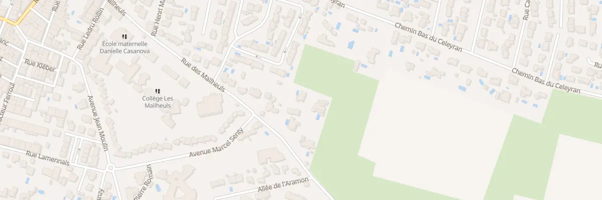 Plan du 55 Rue des Mailheuls à Coursan
