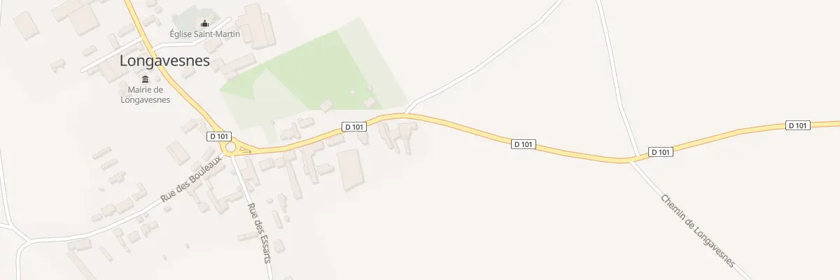 Plan du 18 Rue d’En Haut à Longavesnes