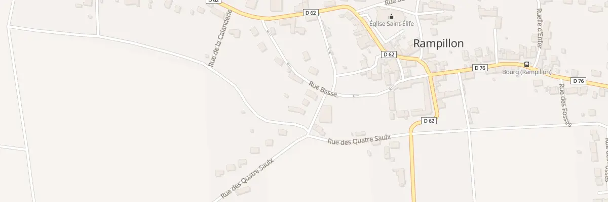 Plan du 2 Rue du Pressoir à Rampillon