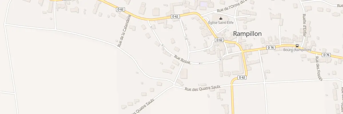 Plan du 5 Rue Basse à Rampillon
