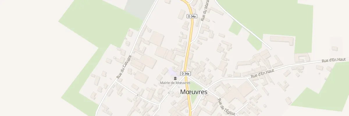 Plan du 3 Rue d’Inchy à Mœuvres