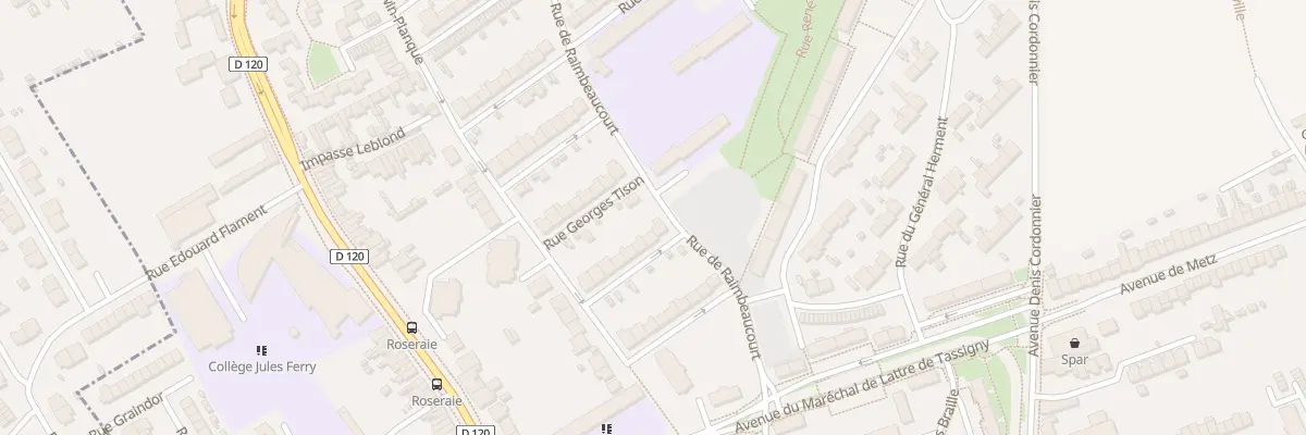 Plan du 151 Rue de Raimbeaucourt à Douai