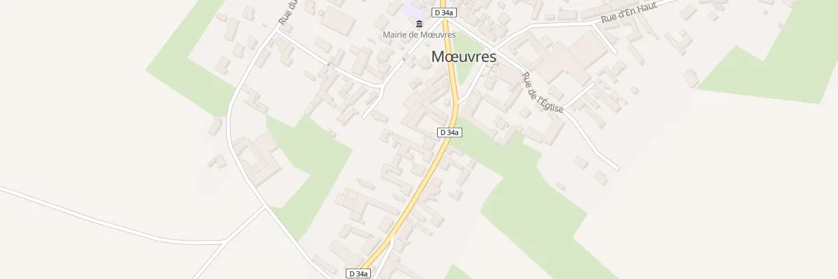 Plan du 6 Gr Grande Rue à Mœuvres