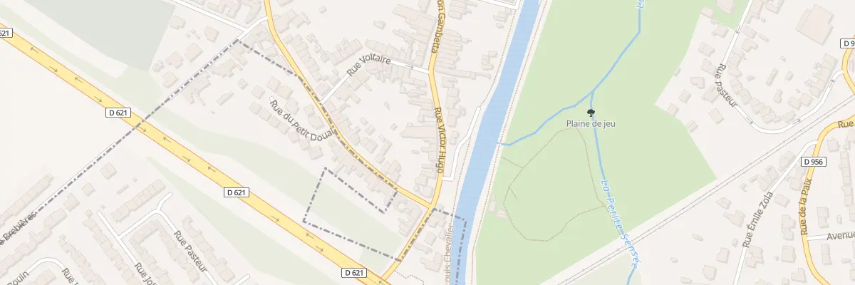 Plan du 546 Rue Victor Hugo à Lambres-lez-Douai