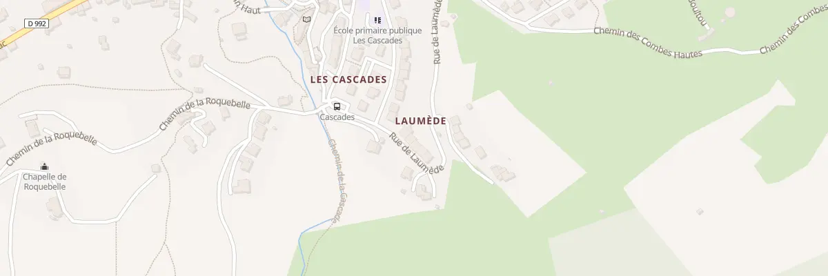 Plan du 3 Rue de Laumede à Creissels