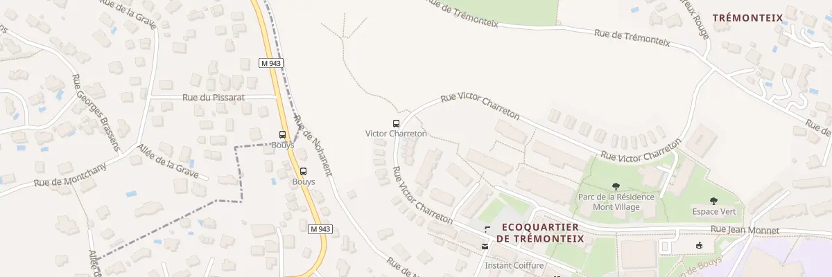 Plan du 16 Rue Victor Charreton à Clermont-Ferrand